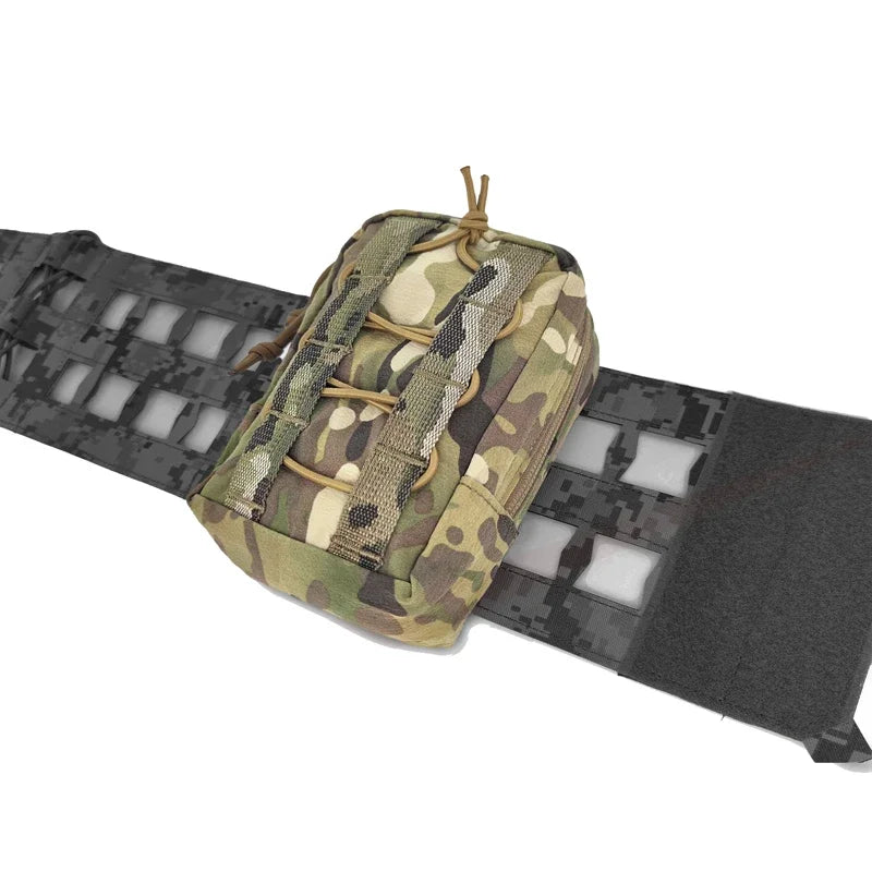 Tactical GP Pouch Airsoft Small Molle Waist Bag Hunting Hiking Multi Functional Storage Sundry 500D Survival Pouch Gear