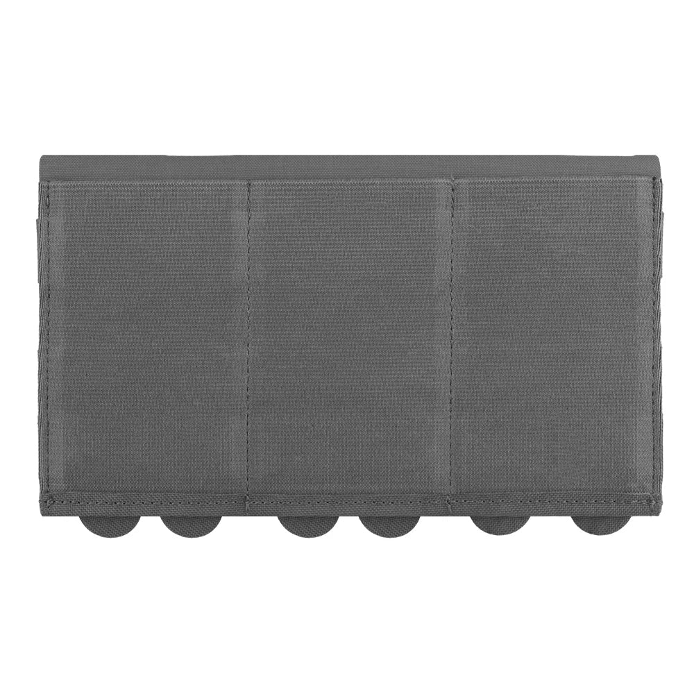 Tactical Lightweight Elastic Triple Mag Pouch 5.56/7.62mm Hunting CS Wargame Molle System Accessories Waist Bag Holster