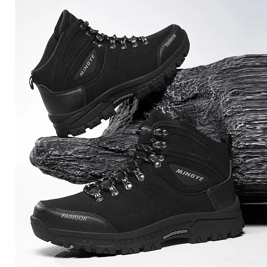 Mens Hiking Shoes New High Quality Durable Outdoor Training Sports Climbing Camping Breathable Stable Mountain Sneakers for Men