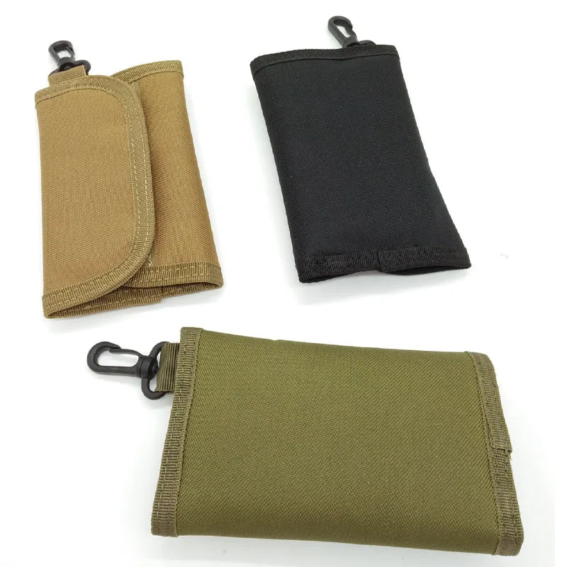 Outdoor EDC Molle Pouch Wallet Waist Fanny Pack Tactical EDC Purse Multifunctional Money Pocket Sport Climbing Pouch