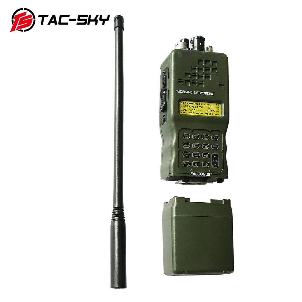 TS TAC-SKY AN / PRC 152 Virtual Walkie-talkie Model (no Functionality)  PRC152 Box for Tactical U94 6pin Ptt for Baofeng Radio
