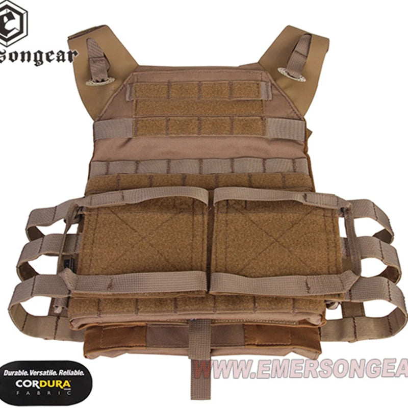 EmersonGear Tactical Vest Armor Jumper Plate Carrier FPC 2.0 Molle Hunting Vests Airsoft Plate Carrier CB Accessories