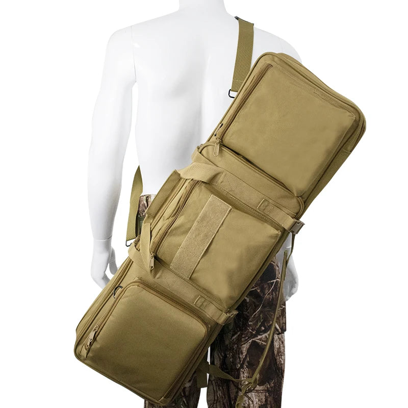 Tactical Gun Carry Bag Airsoft Paintball Hunting Gun Case with Hand Carry Strap Shoulder Backpack Gun Holster