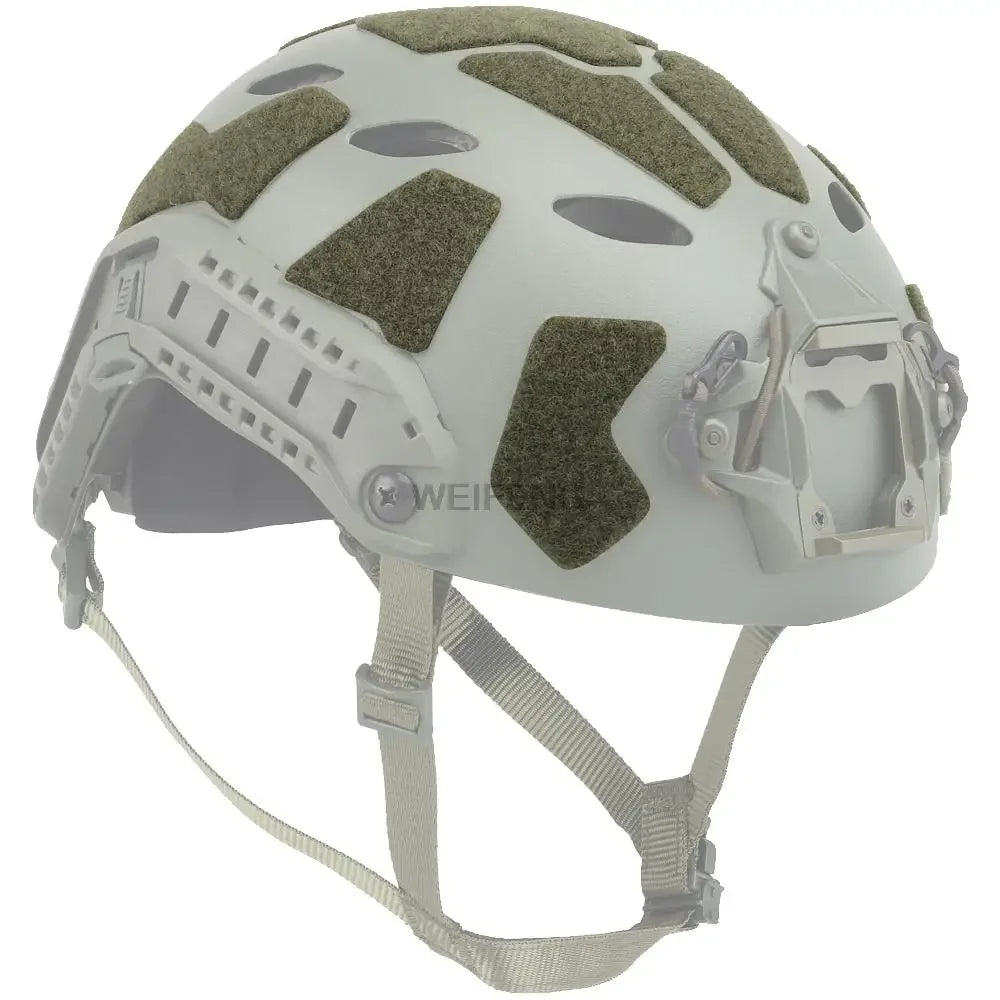 11PCS/SET Tactical Helmet Magic Sticker High Cut Fast Helmet Patches Hook and Loop Fastener Sticky Hunting Accessories