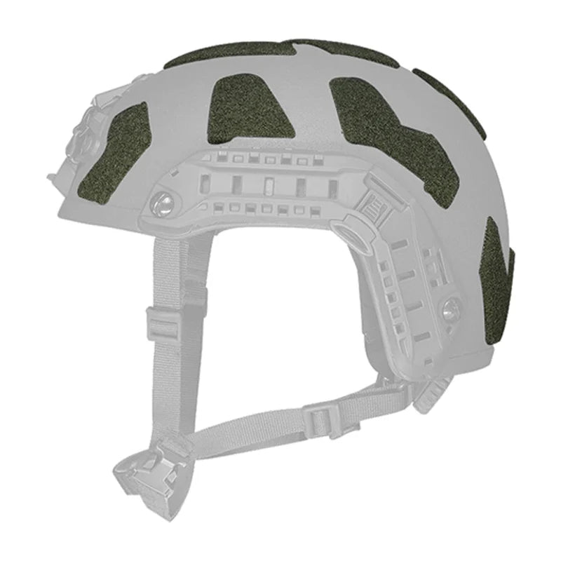 11pcs FAST Helmet Magic Sticker Airsoft Helmet Patches Hook and Loop Sticky for FAST Tactical Helmet Accessories