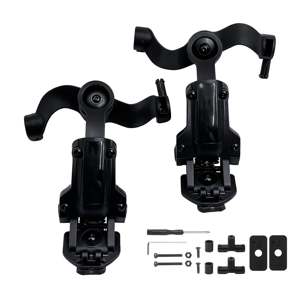 Multi-Angle Rotation Tactical Helmet Rail Adapter – Fit OPS Core ARC Team Wendy  Rail Shooting Headset