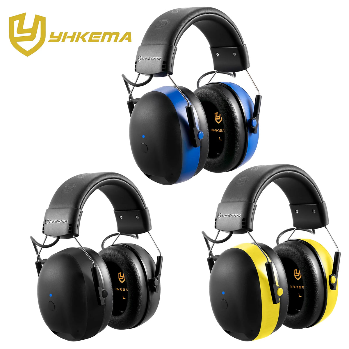 Bluetooth 6.0 Hearing Protector Noise Reduction Safety Ear Muffs EB20 Ear Protection Headphones for Hunting Shooting Work Shop