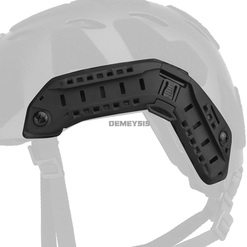 1 Pair Tactical FAST HIGH CUT Helmet Side Guide Rail ARC Helmet Mount Rail Hunting Airsoft Helmet Accessories Rails Kit