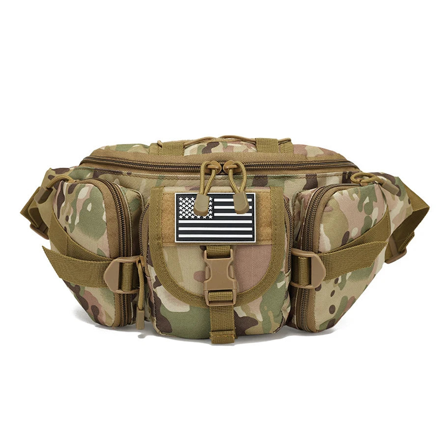 Outdoor Sports Hunting Waist Bag Multi functional Chest Bag Durable and Durable