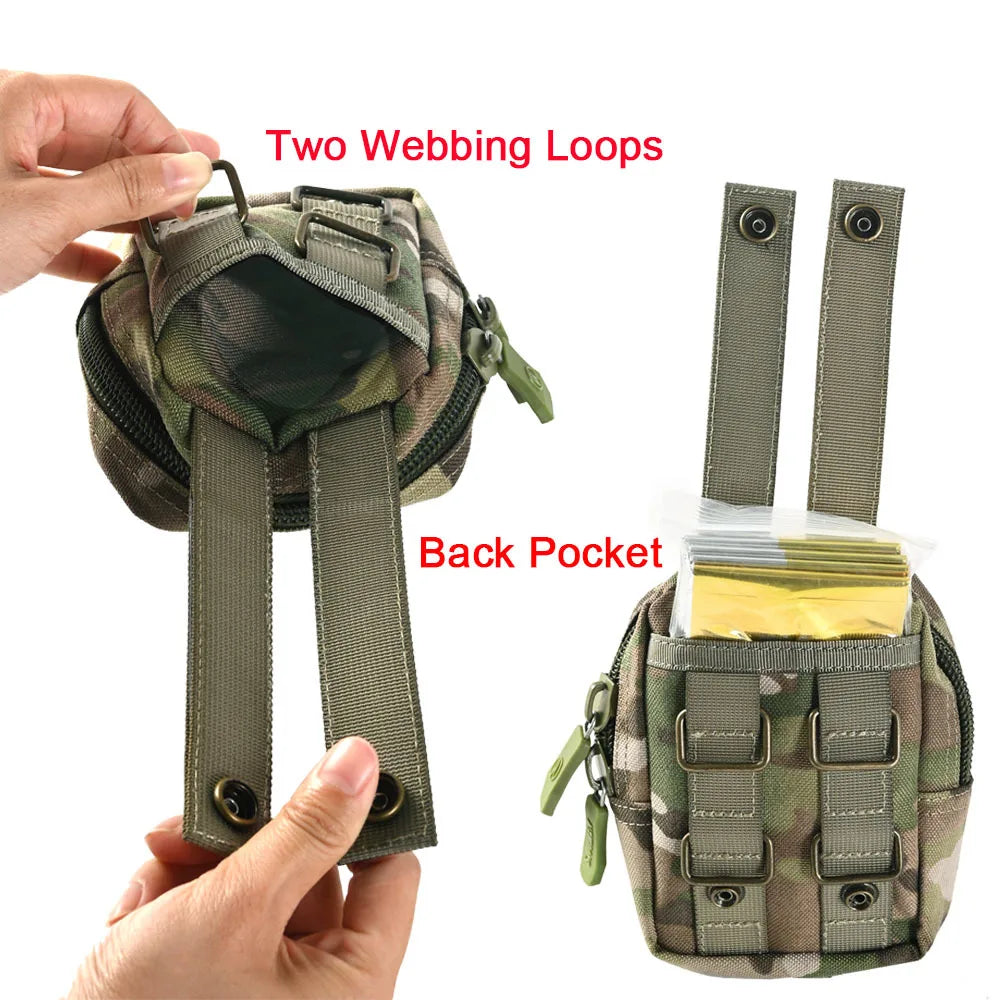 Tactical Belt Pouch EDC Belt Pouch GP Utility Cell Phone Tactical Pouches Small Vest Attachment Bag For Hunting Accessories