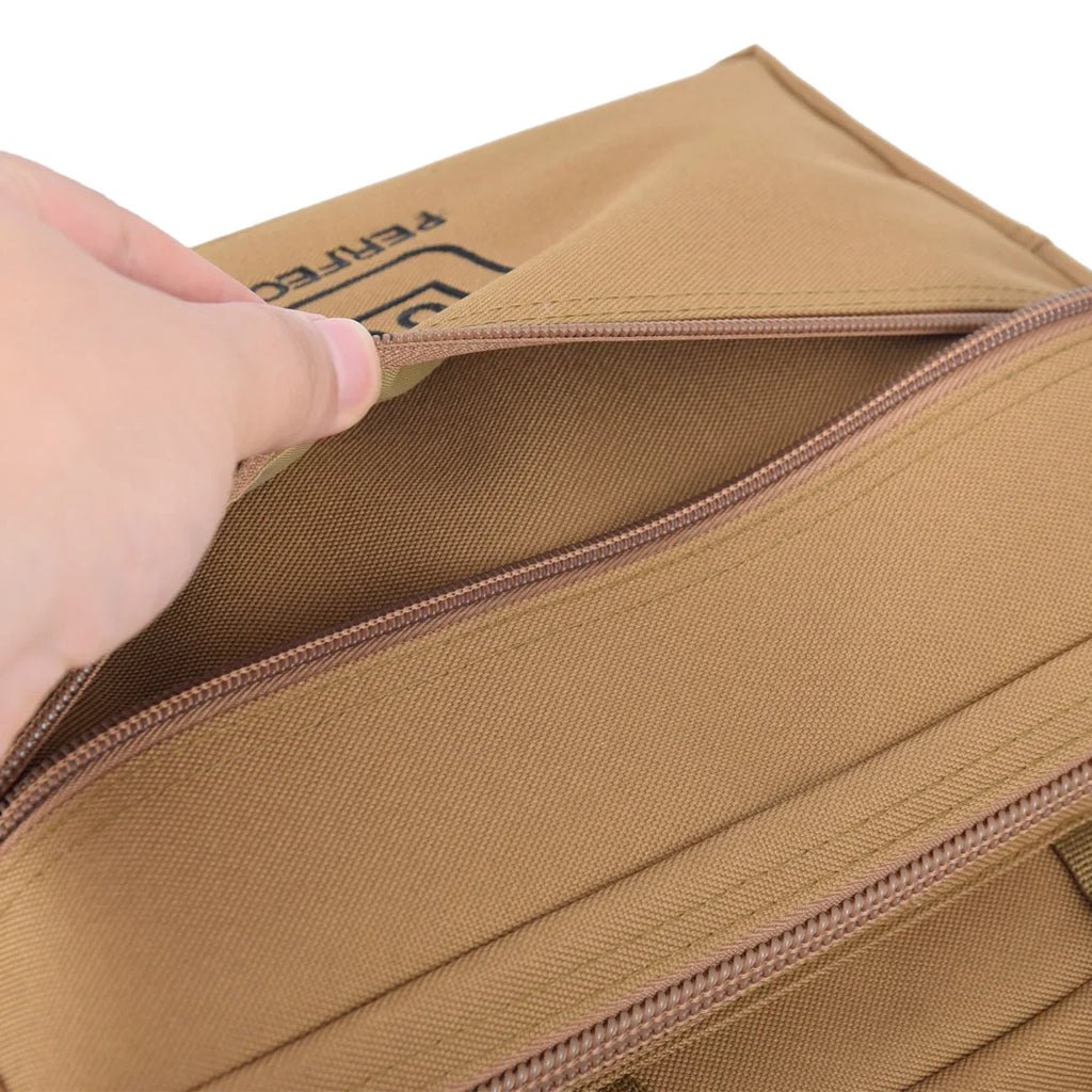 Tactical Hunting Bag Portable Storage Dual Bag Case Durable Waterproof Tool Bags With 600D Nylon And Soft Padding