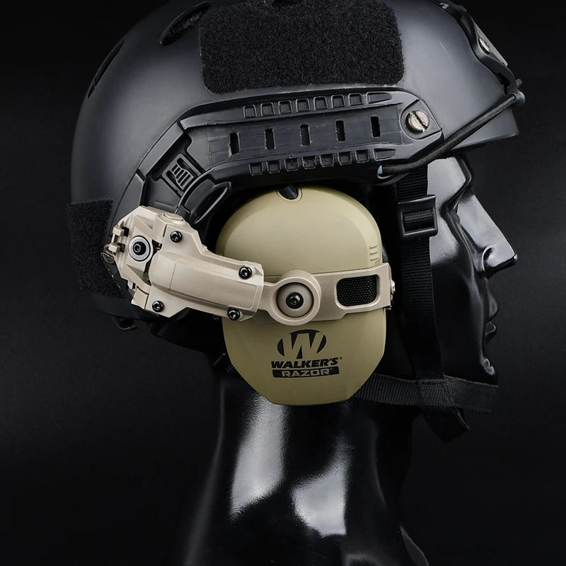 Tactics Hanging Fast Helmet Headphone Stand 360°Rotation Impact Sport Earphone Bracket Adapter ARCWalker's Razor Headset Mount