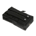 Outdoor Tactical Molle Waist Bag 1000D Oxford Black Storage Fanny Pack for Hunting Backpack Tactical Vest Attachment