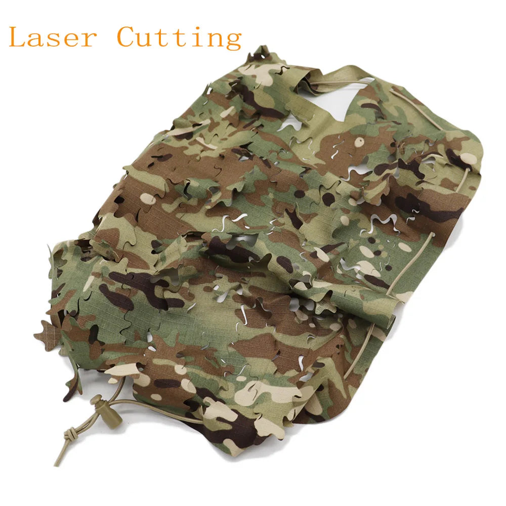 New Laser Cutting Fast Helmet Cover 3D Camo Cloth Cover Tactical Airsoft Hunting Helmet Accessories