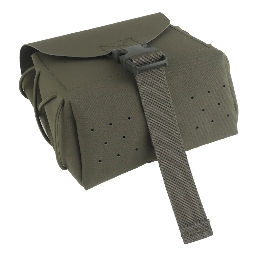 ARC Mag Pouch Machine Gun Large Capacity Molle Tactical Bag Compatible for 7.62 5.56 40mm SAW 200RND Magazine Storage Bag