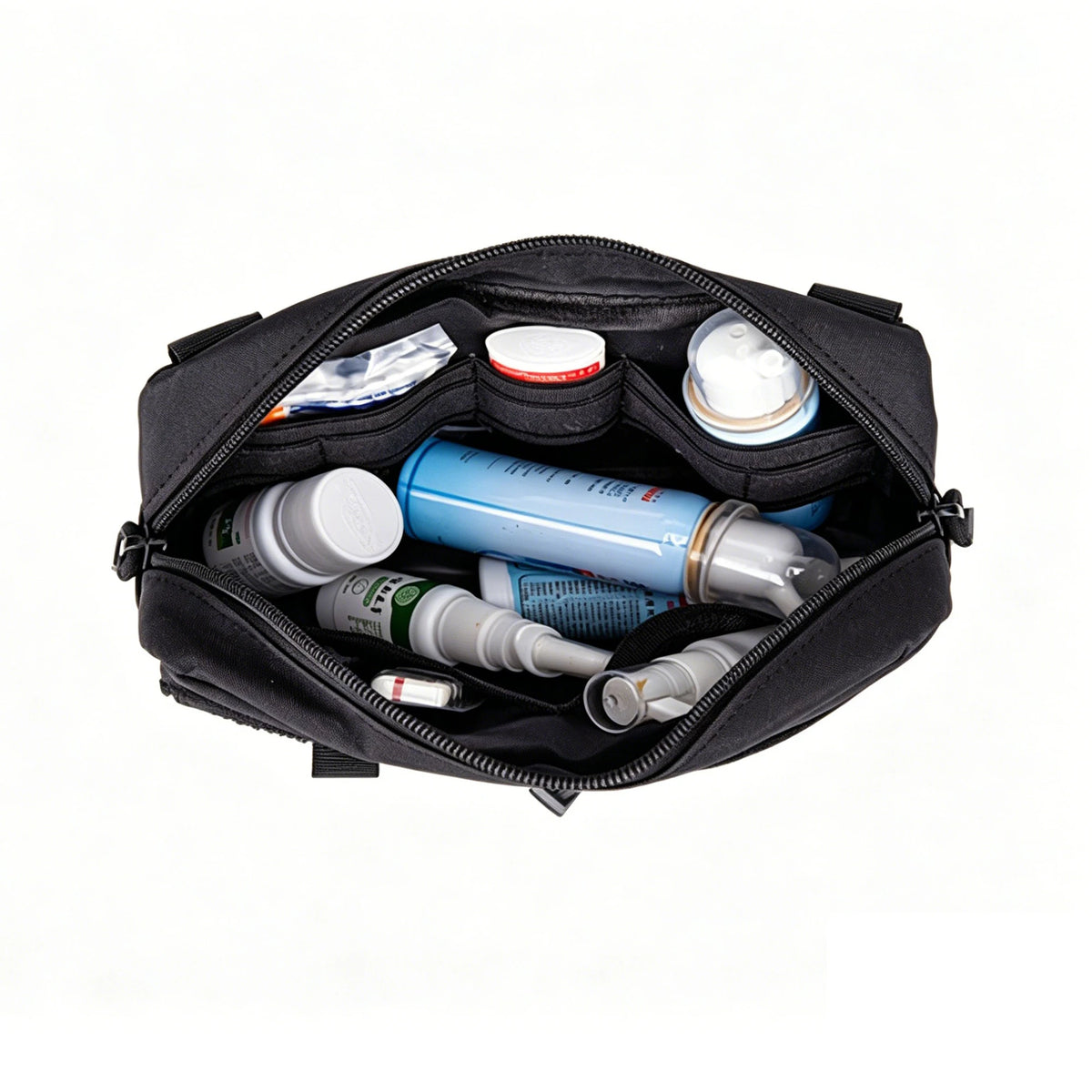 EDC Molle Tactical Pouch Waist Pack Compact Utility Pouches Waist Belt Bag Medical Bags With Patches Outdoor Hunting Accessories