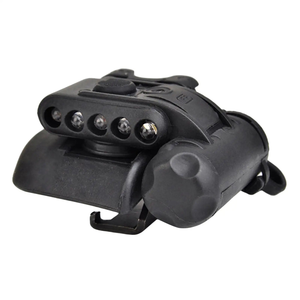 LED Hunting Cap Light Helmet Flashlight IFF Signal Lights Outdoor Illumination White Red LED Gen Lamp Light