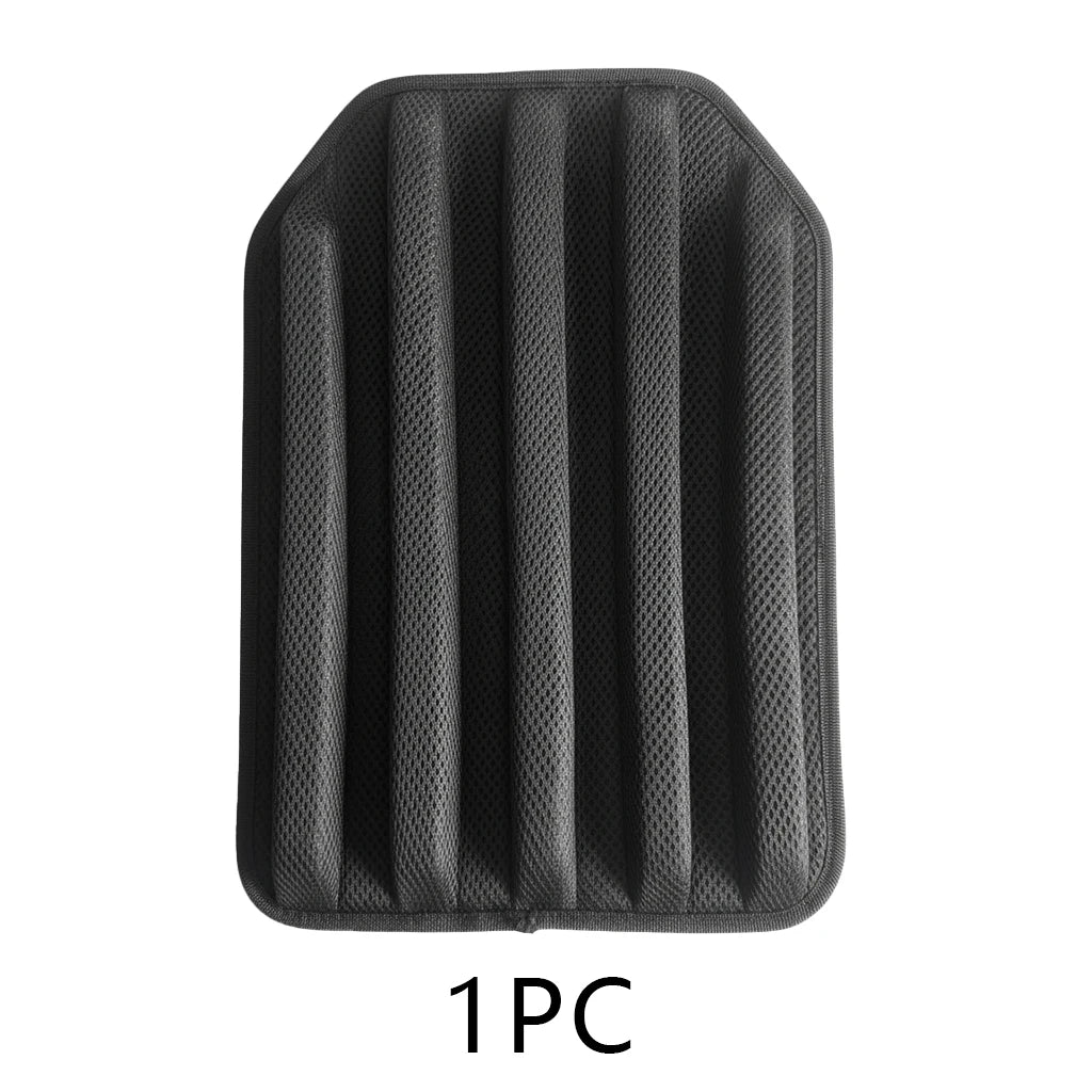 Tactical Ventilated Inner Liner Pad - High-Density EVA, Shock Absorption, Breathable Mesh, Adjustable & Removable for Airflow