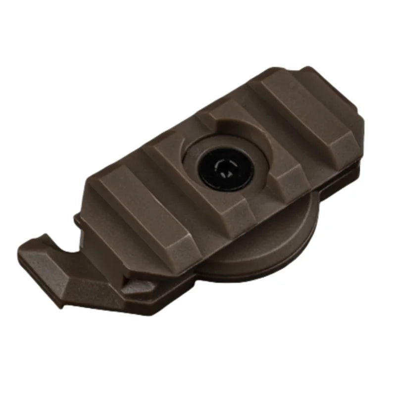 Helmet hunting light adapter (TEAM WENDY model), capable of multi angle rotation, suitable for various outdoor games