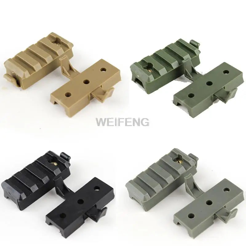 Tactical Helmet Side Rail Guide Adapter Helmet Accessories Scope Alignment Mount Set FAST Helmet Wing-Loc Adapter
