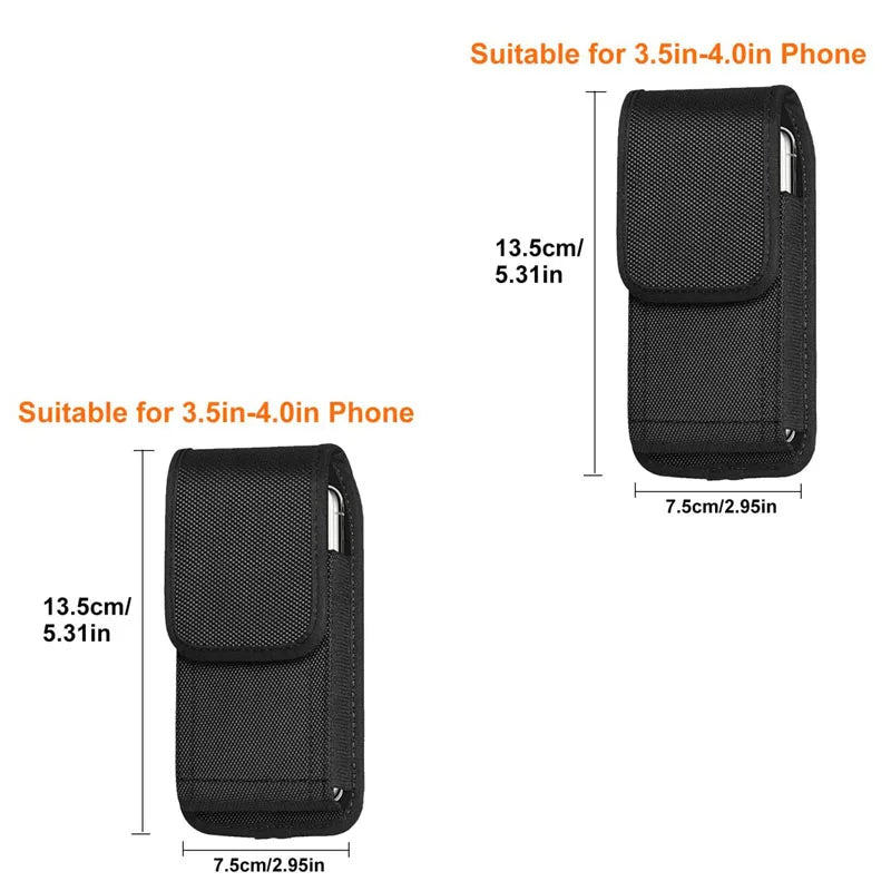 1/2/3/4pcs Tactical Molle Phone Pouch Outdoor Sports Waist Fanny Pack Mobile Phone Case Hunting Belt Waist Bags