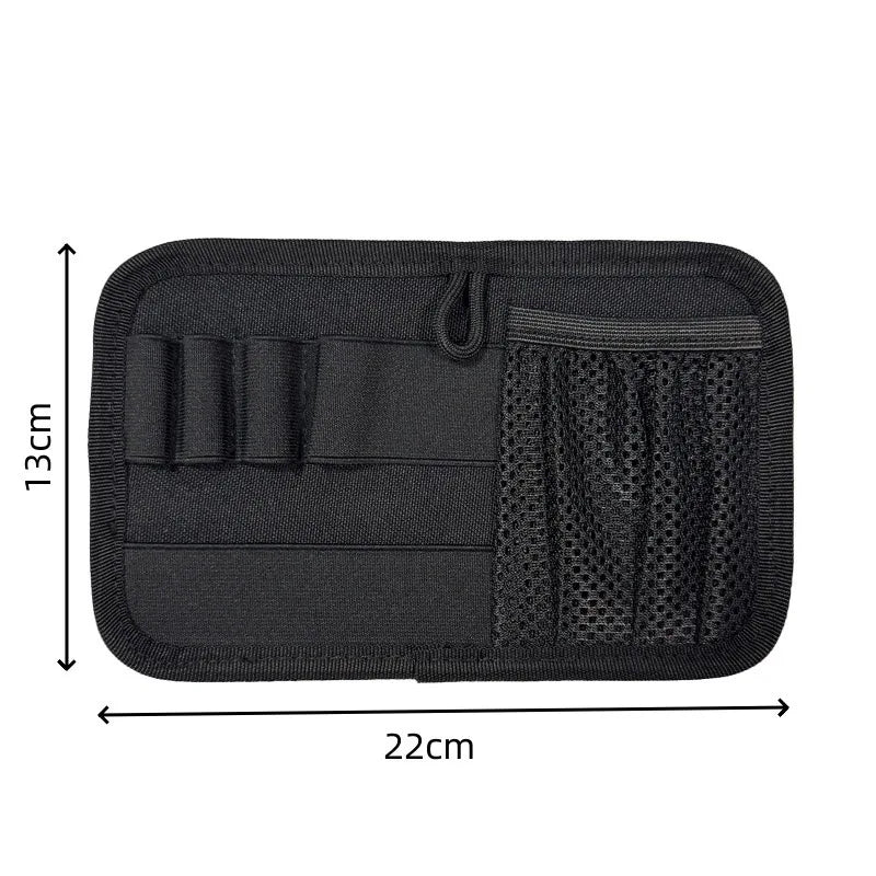 Tactical Adhesive Board Modular Hook Loop Panel EDC Divided Mesh Bag Magic Hook Backboard Adhesive Backpack Hunting Equipment