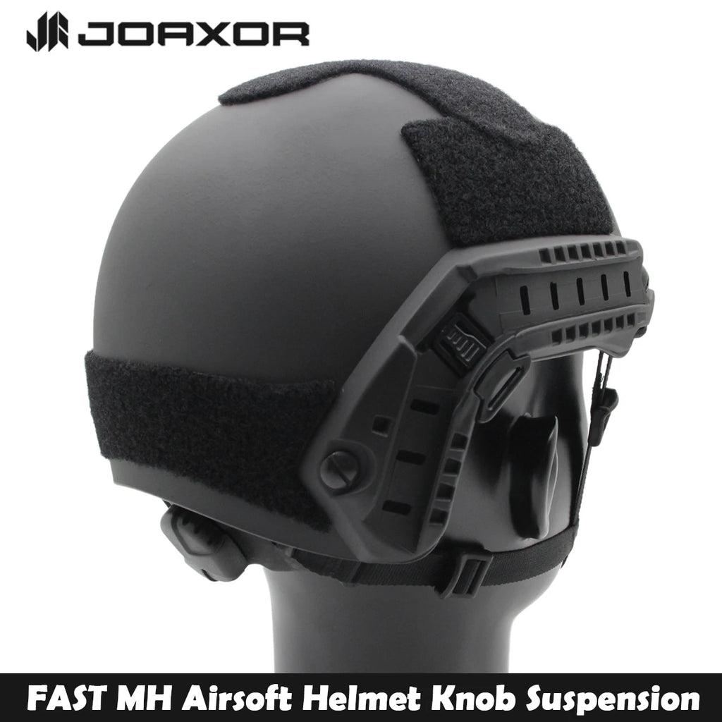 JOAXOR Airsoft Paintball Fast MH Type Tactical Helmet Outdoor CS Protective Equipment With Replacement Foam Padding