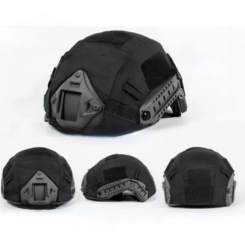 Fast Tactical Helmets Cover  Fans CS Field Equipment Camouflage CP Camouflage Helmets Cover  Dark Night Camouflage