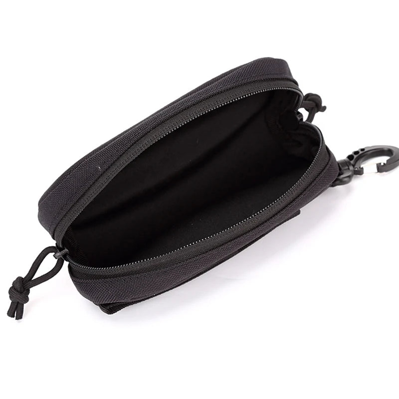 Tactical MOLLE Eyeglass Case Riding Shockproof Protective Goggles Box Portable Outdoor Sunglasses Case For Hiking Hunting Sport