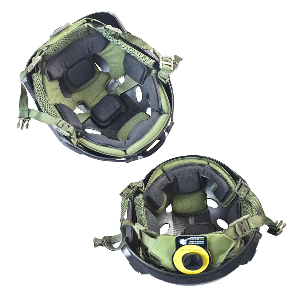 BOOIU Wendy Tactical Airsoft Helmet Chin Strap Dial Suspension System for Hunting Explorer Advanced Fast Adjustable Helmets