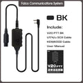 FCS-TACTICAL V20 PTT Single Communication Channels for AMP Headset and PRC148 152 Radios
