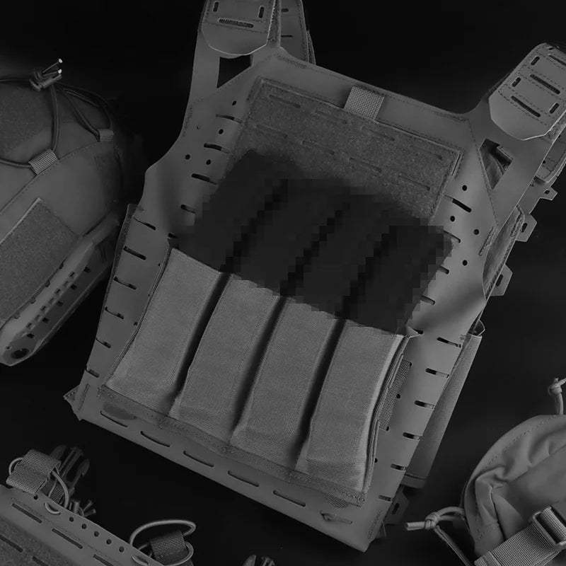 Lightweight SMG Magazine Pouch | Elastic Retention MOLLE Holder | Subcompact EDC Organizer