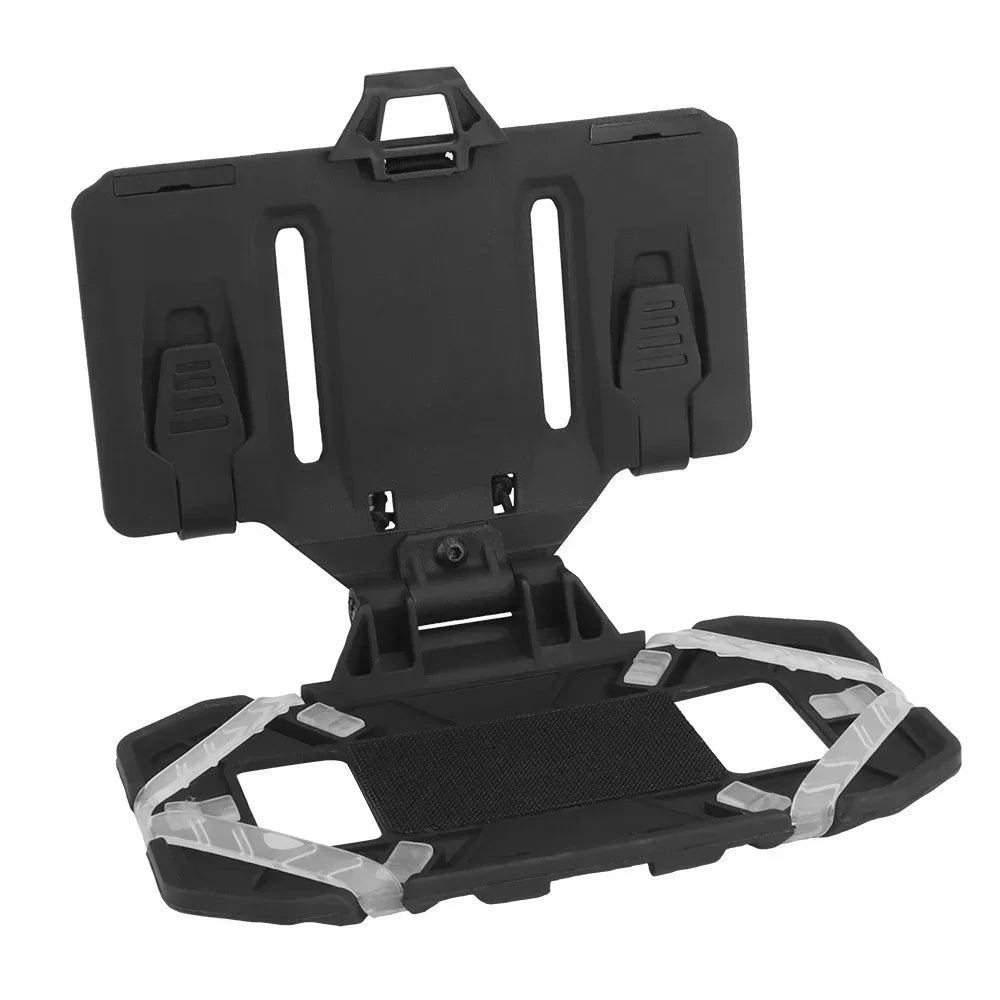 Tactical MOLLE Folding Navigation Board Tactical Airsoft Hunting Vest Chest Mobile Phone Holder Map Admin Panel iPhone Pouch
