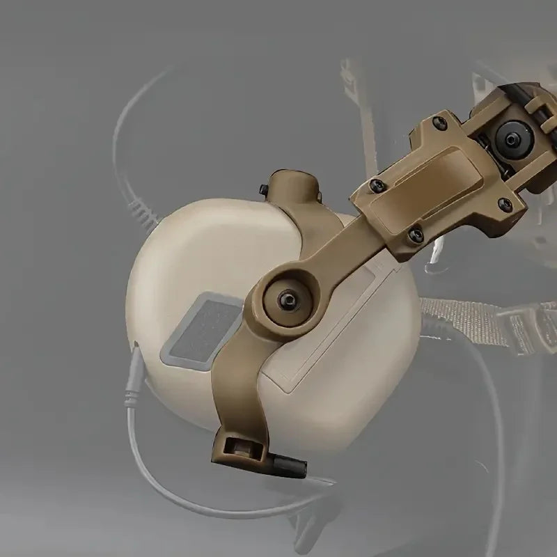 Fast Helmet ARC Wendy Rail Adapter Suspension Headphones Bracket Multi-Angle Rotation Tactical Pickup Headset Bracket