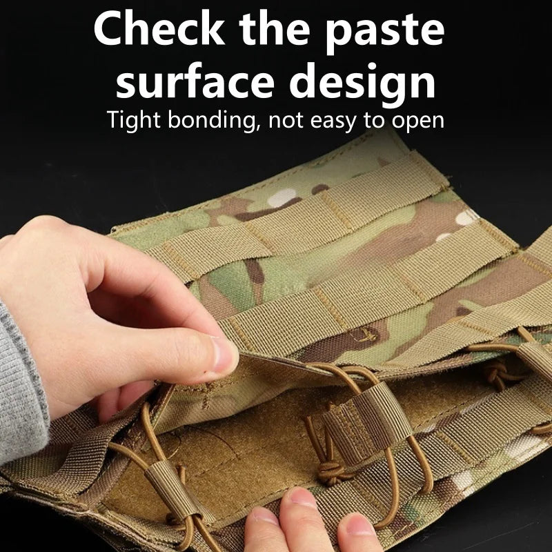Outdoor Vest Front Accessory Package Standard Triple Pack Outdoor Equipment MOLLE Expansion Pack Carefully Selected Material