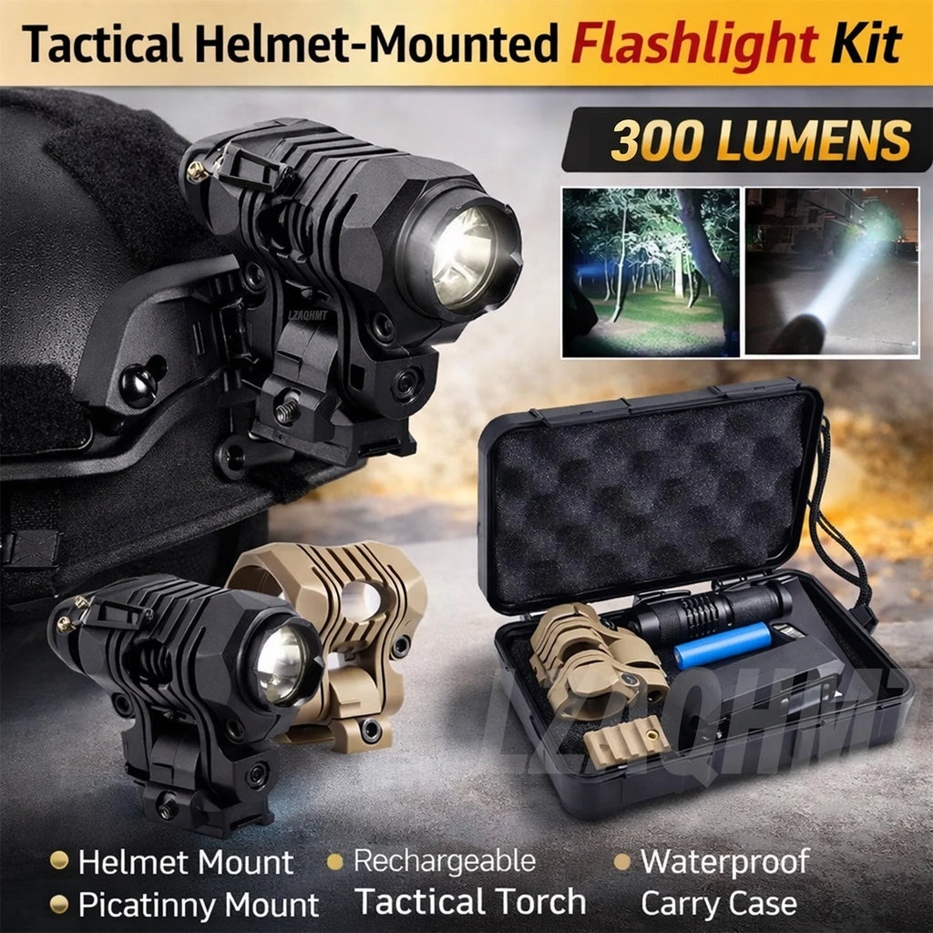 8-in-1 Tactical FAST Helmet Combo: Upgraded Bump Helmet, Headset, Mask & Cover - Military Gear for Paintball Airsoft Training