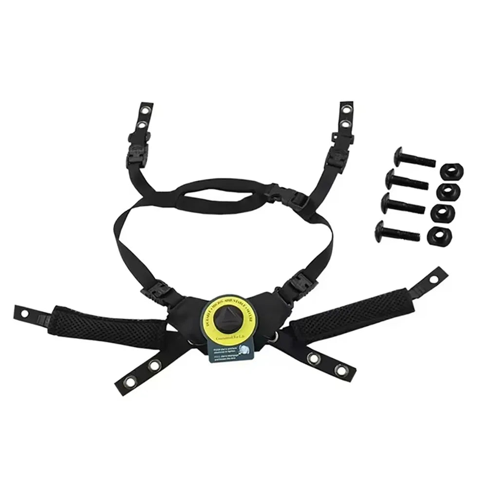 BOOIU Tactical Helmet Hanging System Wendy Suspension Lanyard Paintball Airsoft Helmet Accessories for Wendy FAST MICH Helmet