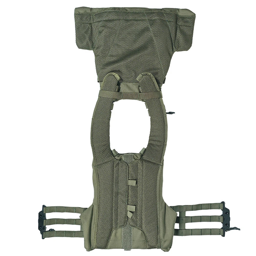 Tactical Compact Quick-Release Vest with MOLLE System Pouch Set   Complete Combat Gear for Airsoft CS Wargames Hunting Training