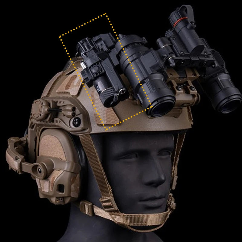 Tactical PAS-29 Clip On Thermal Imager Model  CS Airsoft Hunting 1:1 Dummy No Function Model for PVS15 PVS18 PVS24 PVS31 Model
