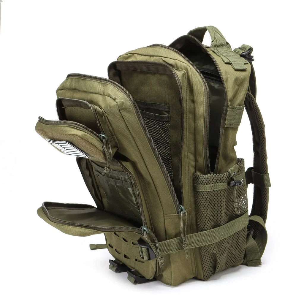 25L/50L Waterproof with 2 Bottle Holders Backpack Gym Outdoor Travel Hiking Fishing Trekking Backpacks 13inch Laptop Bag
