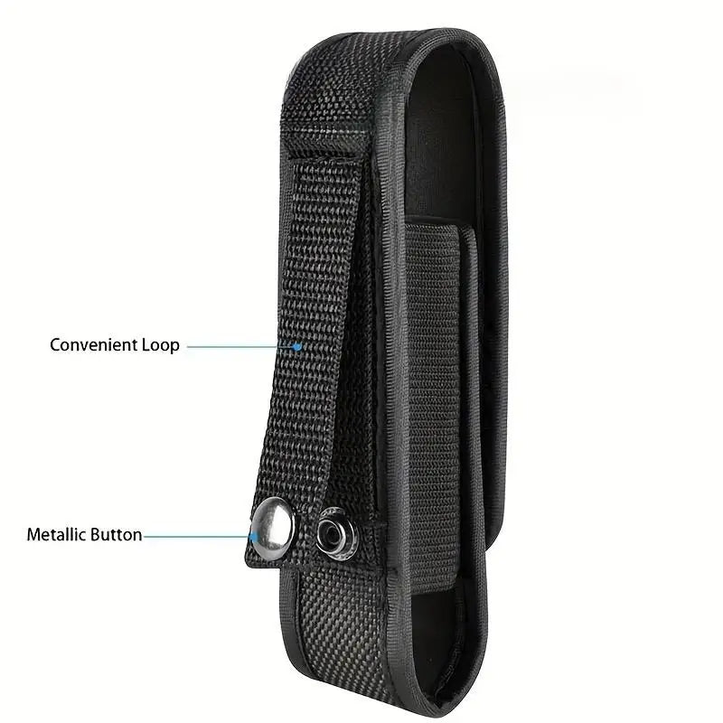 1 PC Tactical Molle Flashlight Molle Pouch LED Torch Holster Waist Bag Outdoor Camping Hunting Accessories Folding Knife Pack