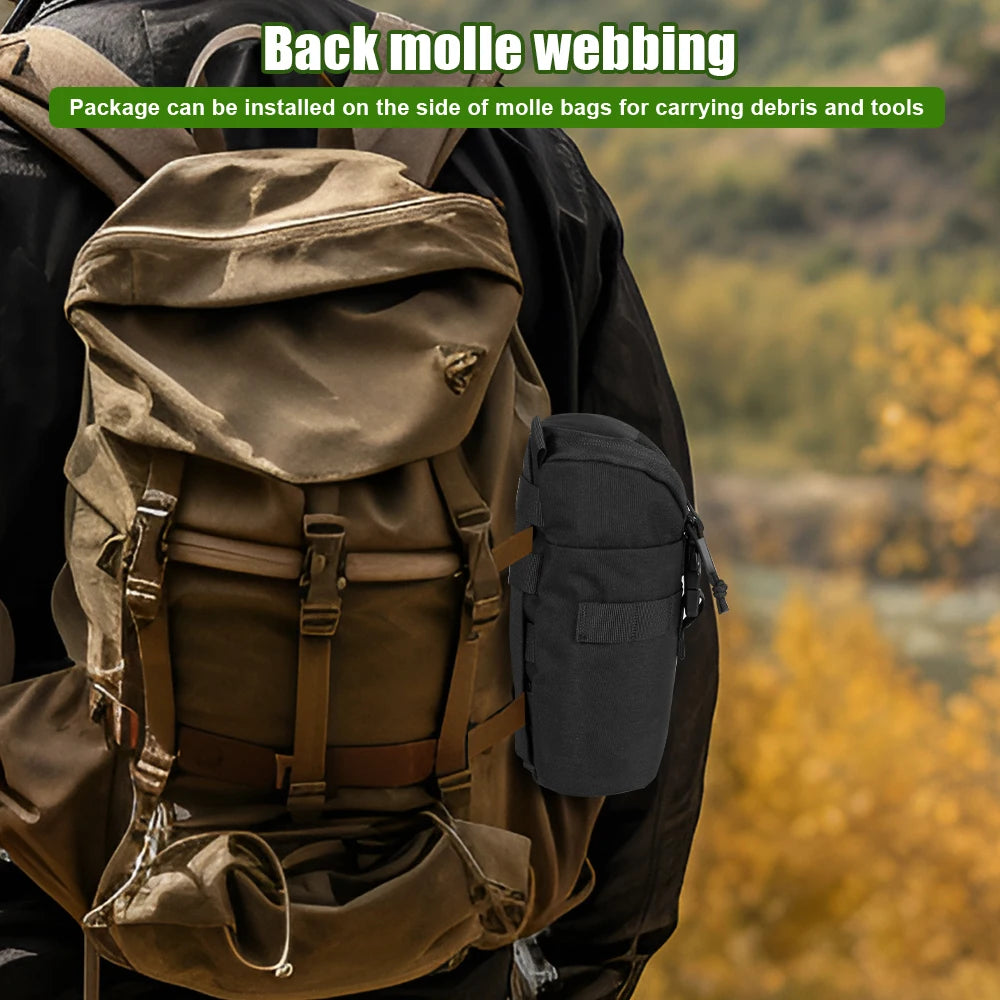 Tactical Double Magazine Holder Bag Insert Modular Organizer Backpack Vest Chest Rig EDC Inner Separation Holder Insert Panel