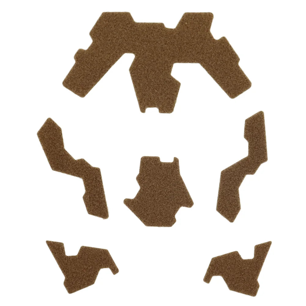 6PCS/Lot FTHS Helmet Magic Sticker Airsoft Helmet Patches Hook and Loop Sticky For FTHS Tactical Helmet Accessories