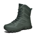 Men's Hiking Boots Leather Waterproof Climbing Trekking Sneakers Anti -slip Outdoor Field Combat Training Sneakers Hunting Shoes