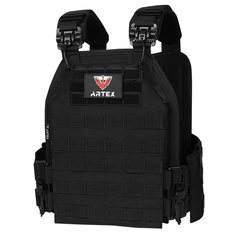ARTEX Quick Realse 1000D Nylon Modular Cutting Tactical Hunting Vest Personal Protective for Hunting Black Chaleco Tactico