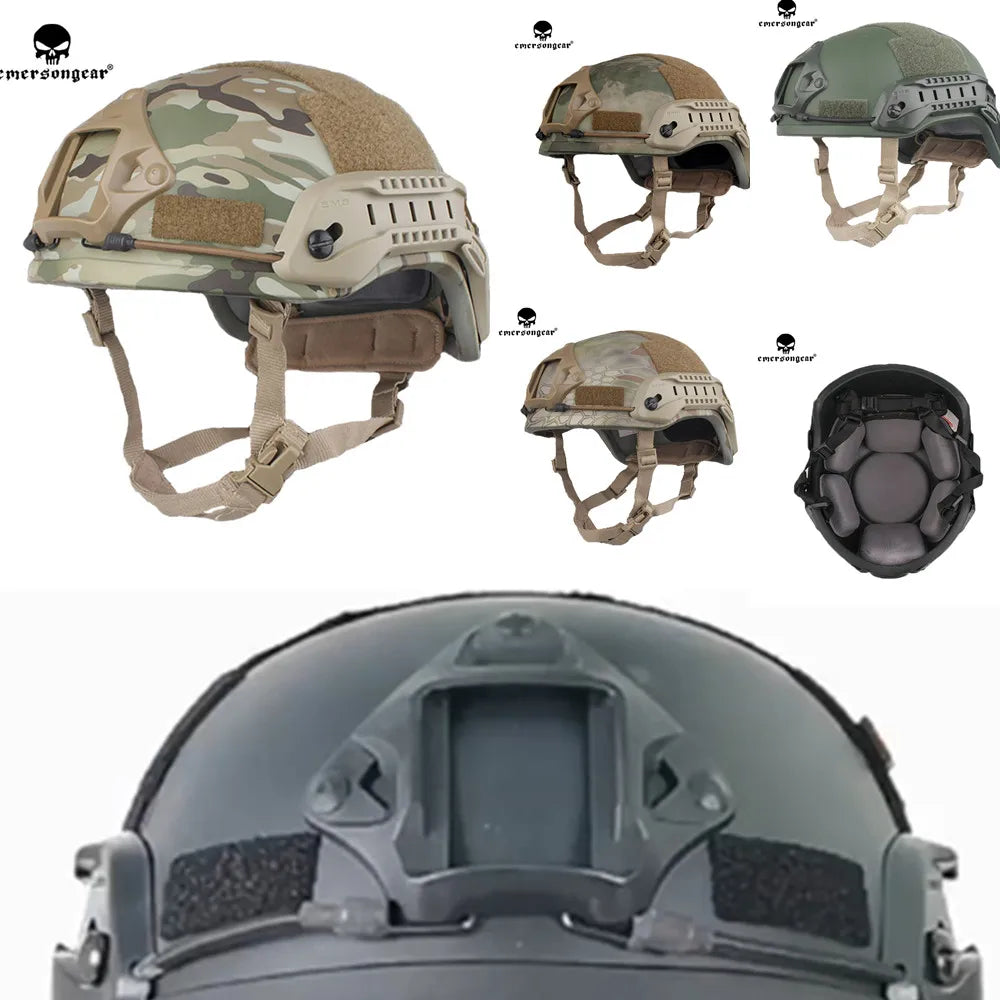 EMERSON ACH MICH 2001 special edition helmet EM8979camouflage Tactical cycling CS air pistol sport helmet