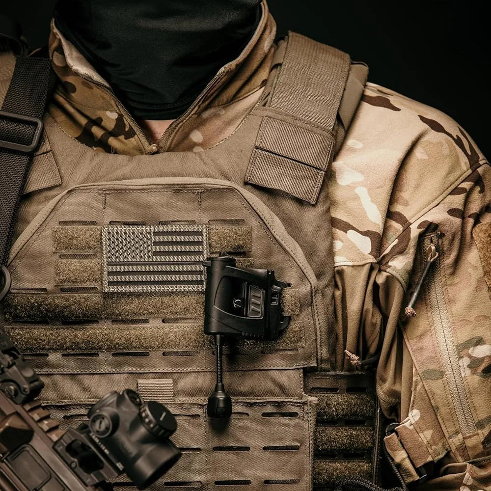 Tactical Helmet Lights Charges Mpls 4 Modes Green Red White IR Laser Outdoor Hunting Fast Helmet Tactical Strobe Light