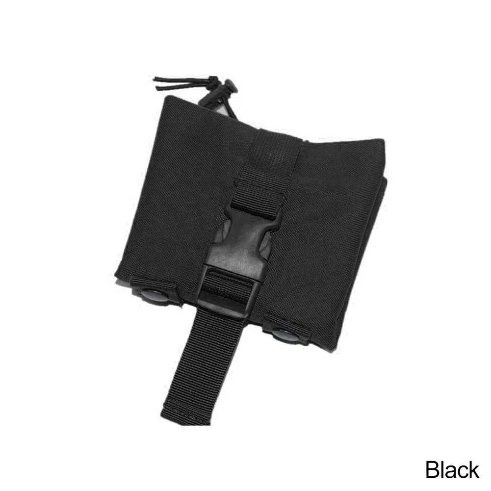 Molle Folding Tactical Magazine Dump Drop Pouch Hunting EDC Bag Foldable Utility Recovery