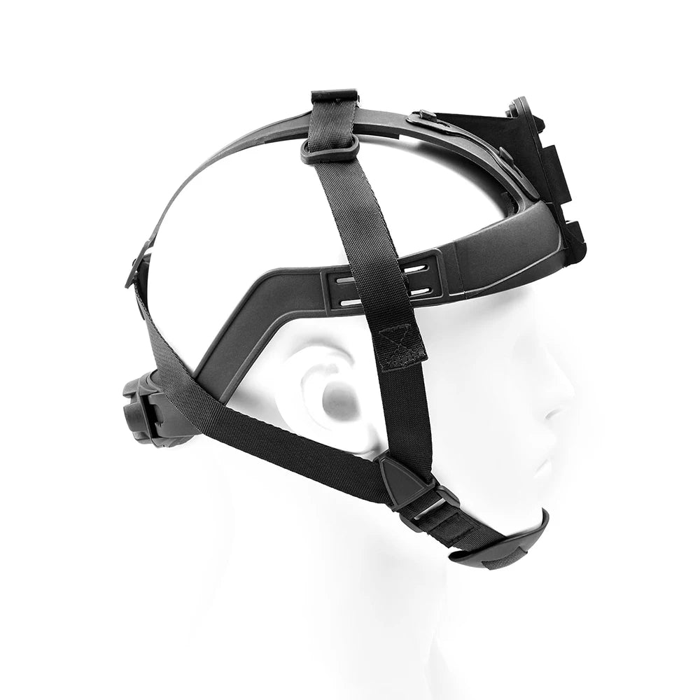 Tactical Adjustable Soft Head Band with NVG Standard Mount Shroud Adapter for Night Vision GoPro Action Camera Helemet Accessory