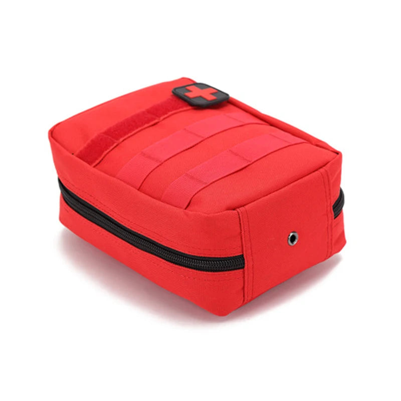 Tactical MOLLE IFAK Medical Pouch Durable Nylon First Aid Bag with Quick Access Zipper for Hunting Camping